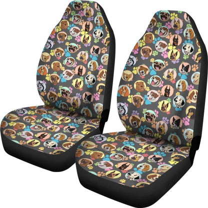 Dogs Galore Car Seat Covers (Paw Prints) - 094209 - YourCarButBetter