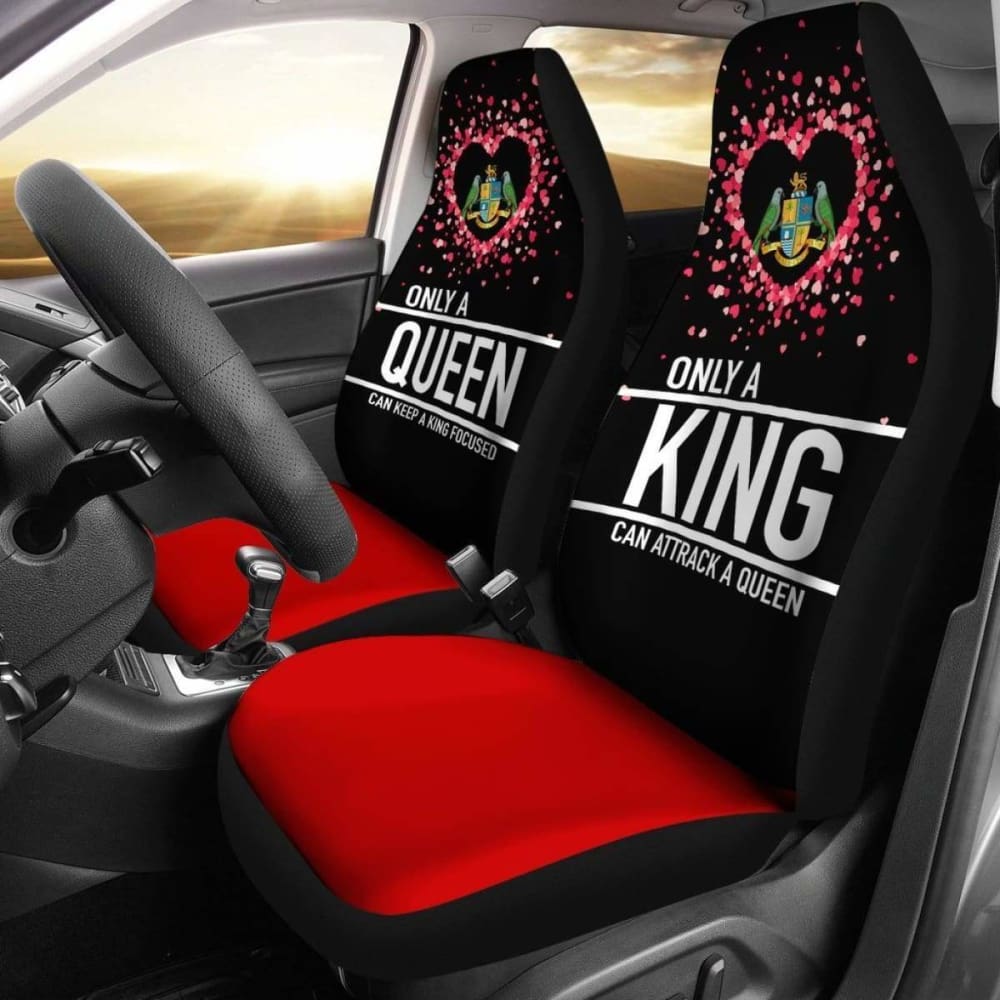 Dominica Car Seat Covers Couple Valentine Nothing Make Sense (Set Of Two) 092813