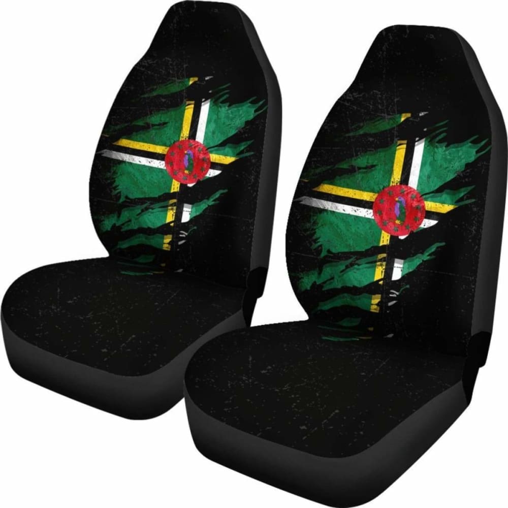 Dominica In Me Car Seat Covers - Special Grunge Style 232125 - YourCarButBetter