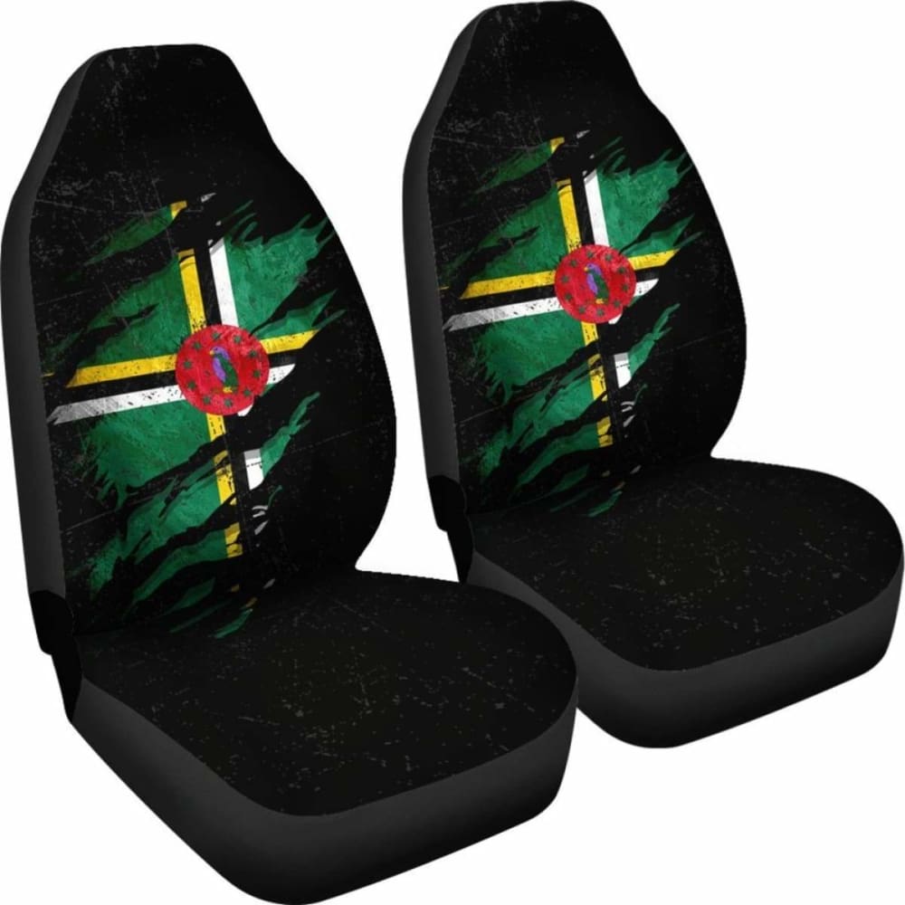 Dominica In Me Car Seat Covers - Special Grunge Style 232125 - YourCarButBetter