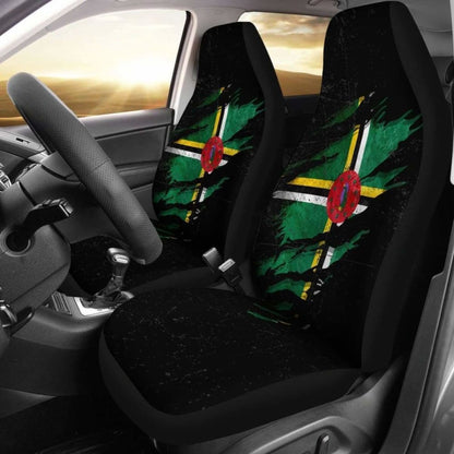 Dominica In Me Car Seat Covers - Special Grunge Style 232125 - YourCarButBetter