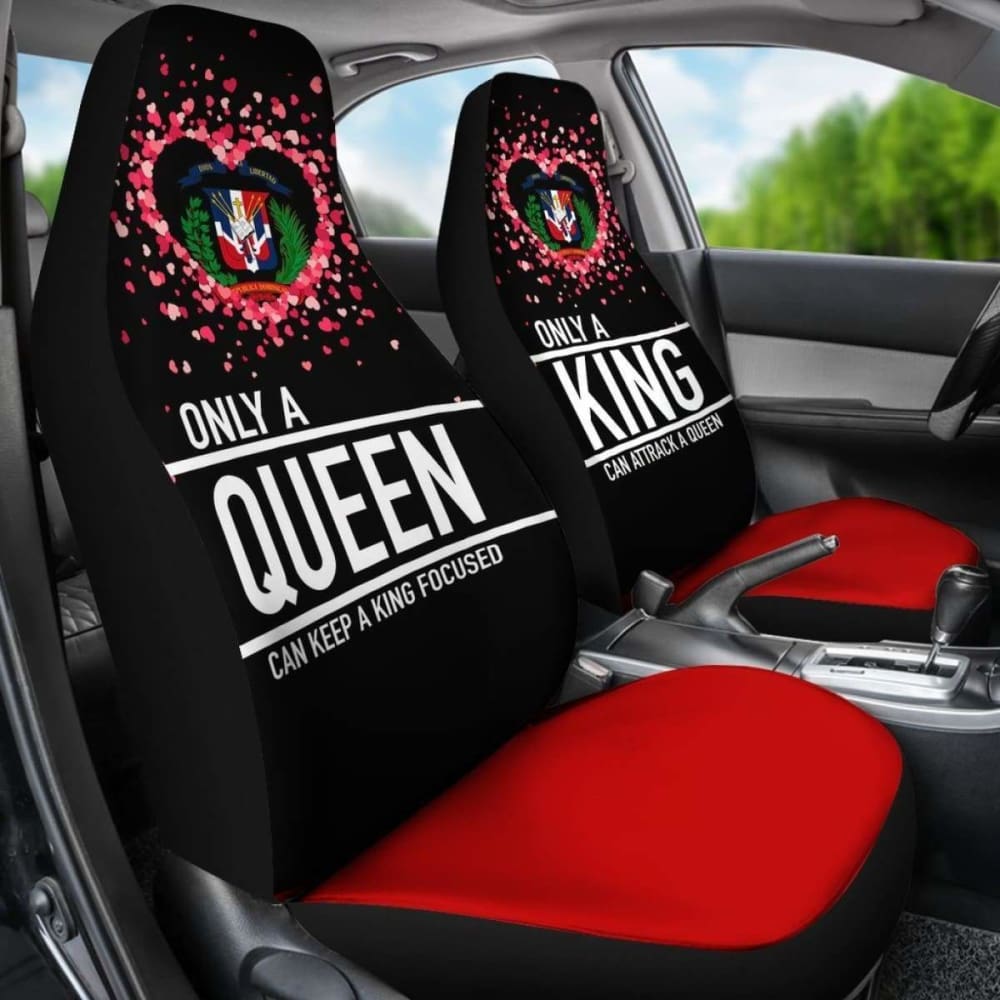 Dominican Republic Car Seat Covers Couple Valentine Nothing Make Sense (Set Of Two) 092813