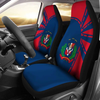 Dominican Republic Car Seat Covers Premium Style Awesome 092813