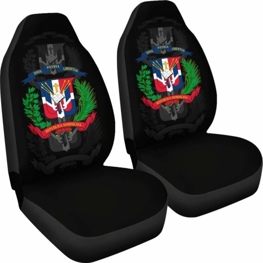Dominican Republic Car Seat Covers (Set Of Two) 092813