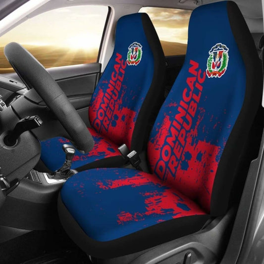 Dominican Republic Car Seat Covers Smudge Style Awesome 092813