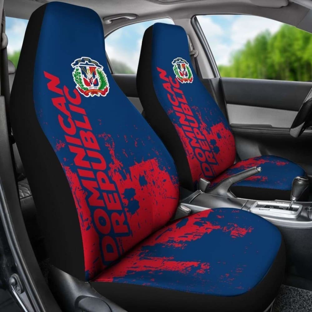 Dominican Republic Car Seat Covers Smudge Style Awesome 092813