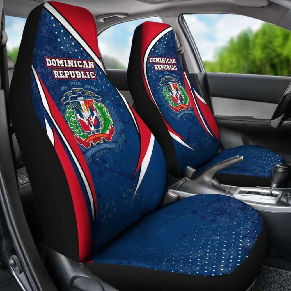 Dominican Republic Car Seat Covers - Dominican Spirit - Amazing 092813