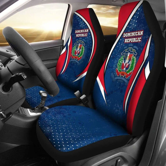 Dominican Republic Car Seat Covers - Dominican Spirit - Amazing 092813