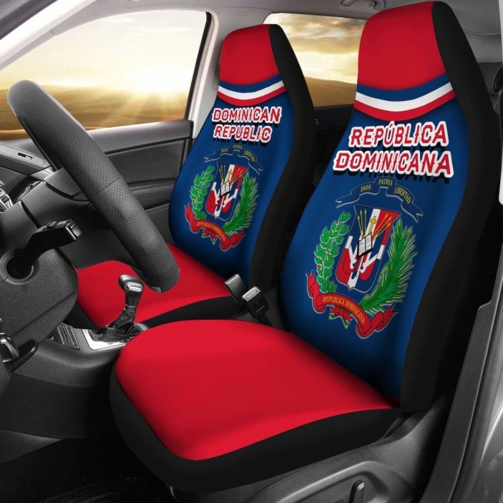 Dominican Republic Car Seat Covers - Vibes Version 092813
