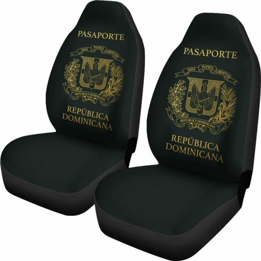 Dominican Republic Passport Car Seat Cover Awesome 092813