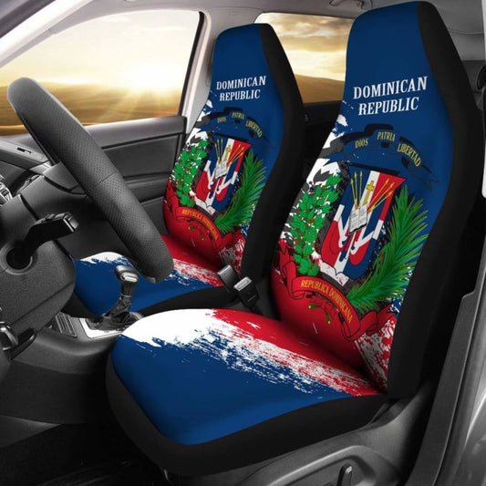 Dominican Republic Special Car Seat Cover (Set Of Two) Awesome 092813