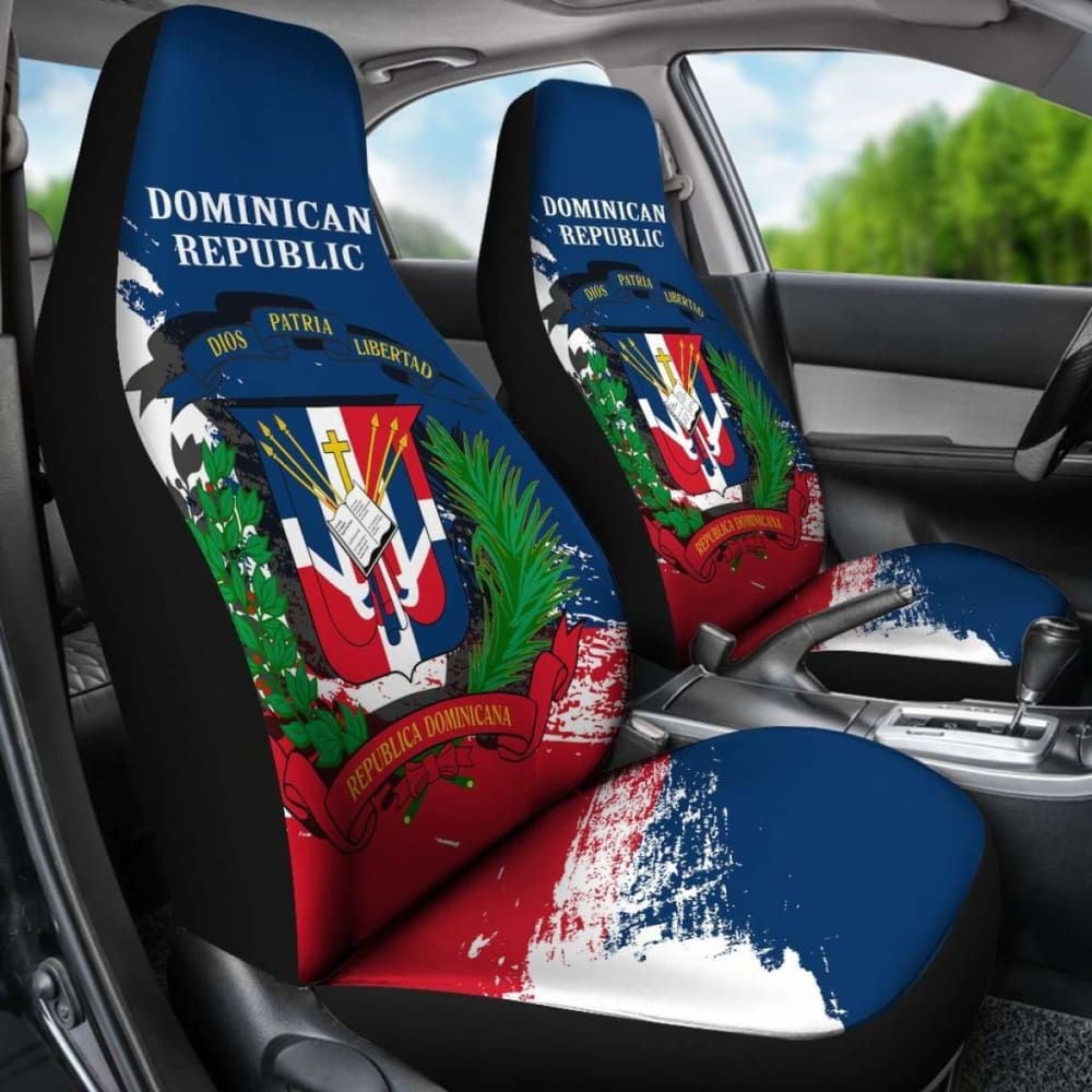Dominican Republic Special Car Seat Cover (Set Of Two) Awesome 092813