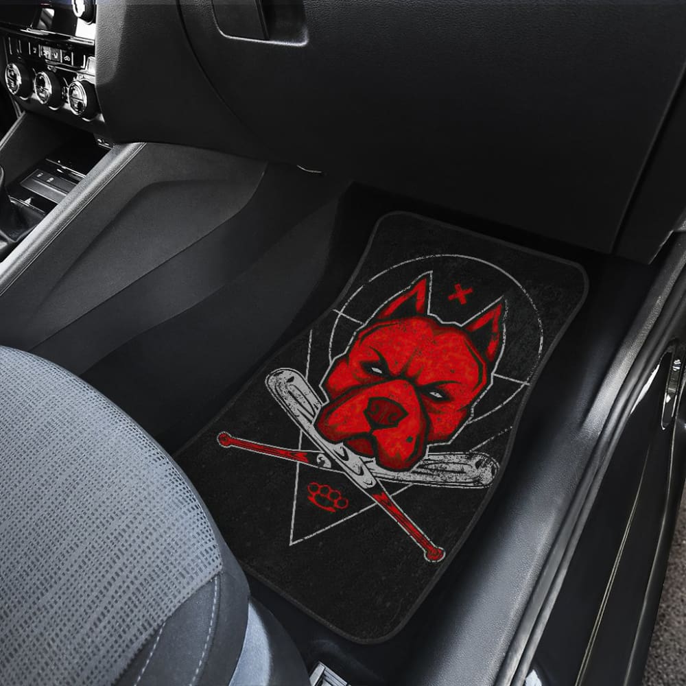 Don’t Bully My Breed Pitbull Car Floor Mats 212501 - YourCarButBetter