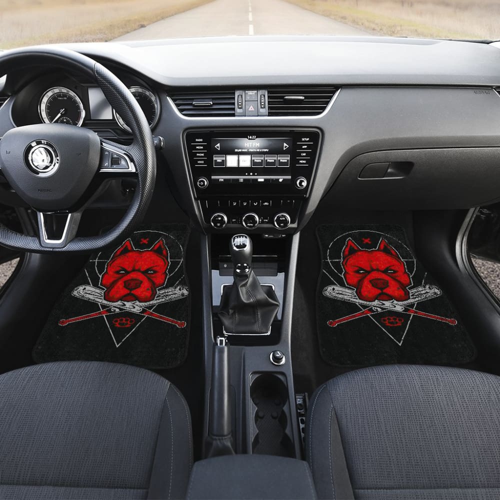 Don’t Bully My Breed Pitbull Car Floor Mats 212501 - YourCarButBetter