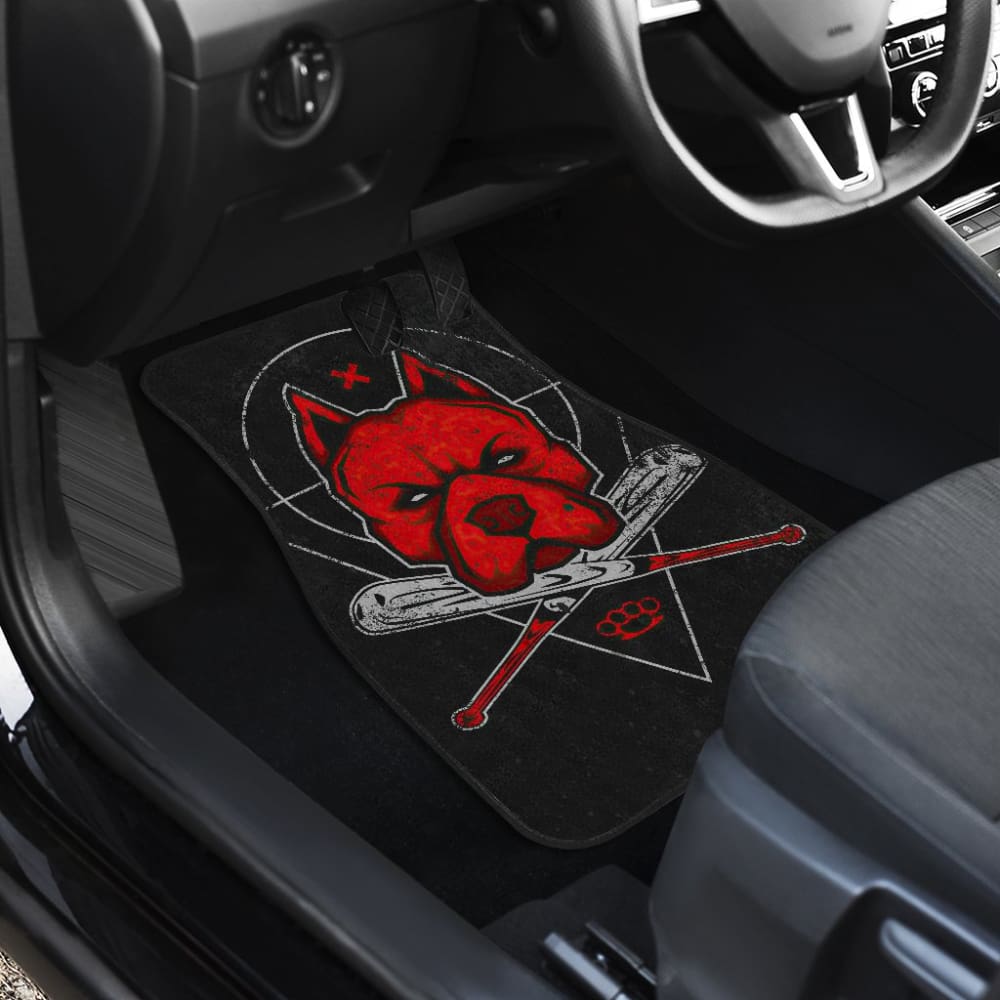 Don’t Bully My Breed Pitbull Car Floor Mats 212501 - YourCarButBetter
