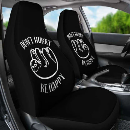 Don’T Hurry Be Happy Sloth Car Seat Covers 144902
