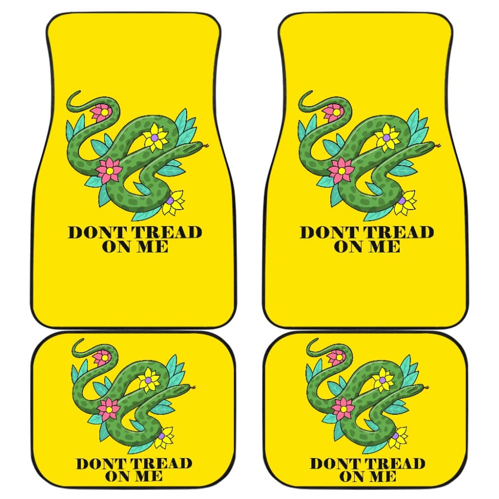 Dont Tread On Me Car Decor Items Car Floor Mats 212109 - YourCarButBetter