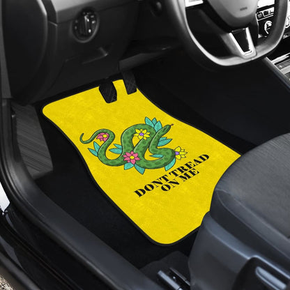 Dont Tread On Me Car Decor Items Car Floor Mats 212109 - YourCarButBetter