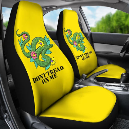 Dont Tread On Me Car Decor Items Car Seat Covers 212109 - YourCarButBetter