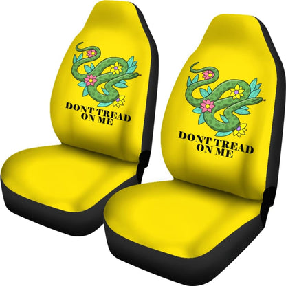 Dont Tread On Me Car Decor Items Car Seat Covers 212109 - YourCarButBetter