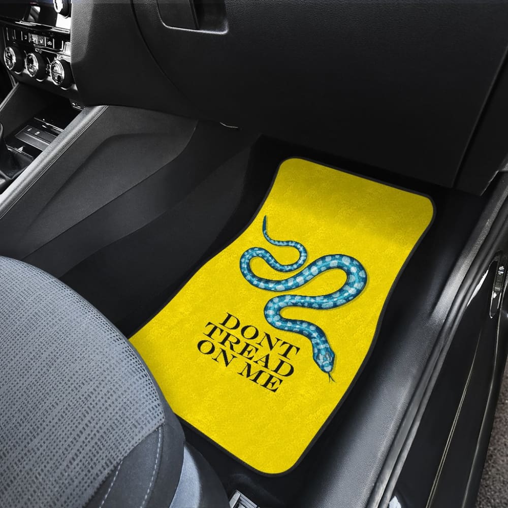Dont Tread On Me Inspired Car Floor Mats 212109 - YourCarButBetter