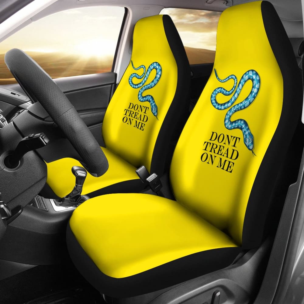 Dont Tread On Me Inspired Car Seat Covers 212109 - YourCarButBetter