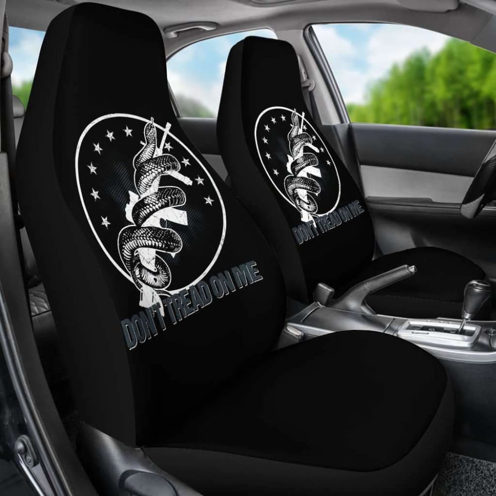 Don’T Tread On Me Second Amendment Car Seat Covers 101819 - YourCarButBetter