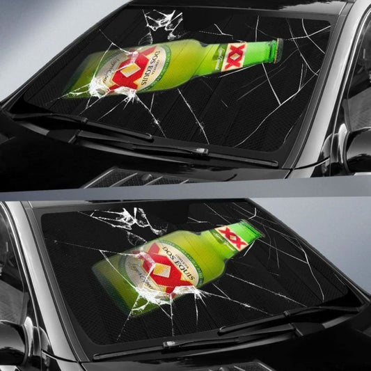 Dos Equis Auto Sun Shade Car Sun Visor Funny Beer Lover 102507 - YourCarButBetter