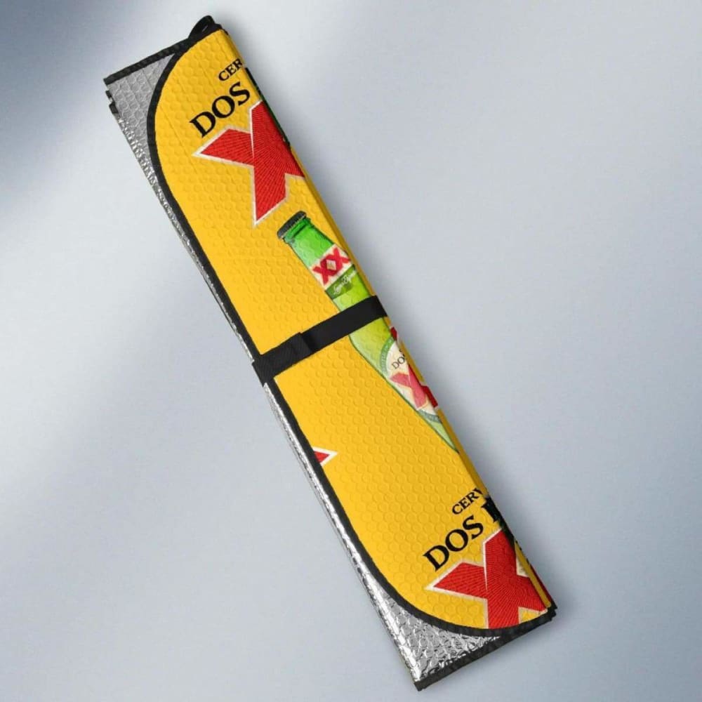 Dos Equis Car Sun Shade Auto Sun Visor For Beer Lover 102507 - YourCarButBetter