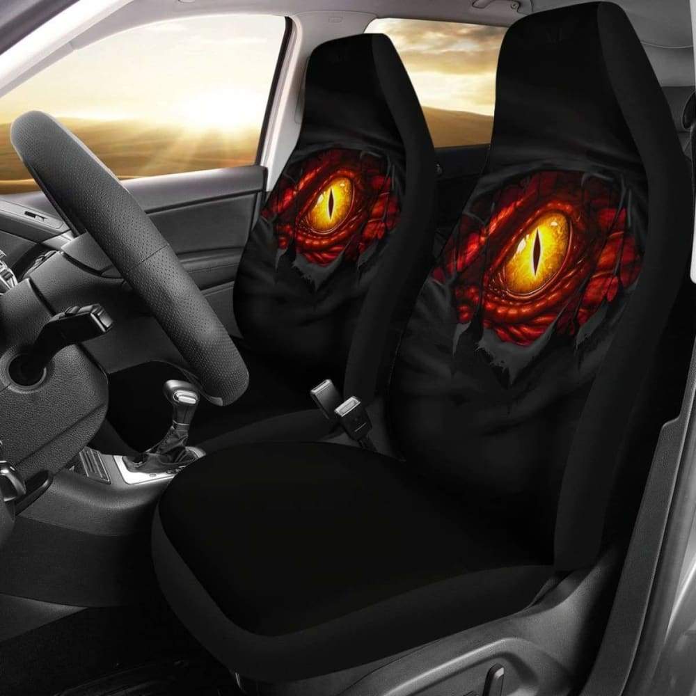 Dragon Eyes 3D Car Seat Covers - Amazing Best Gift Ideas 103709