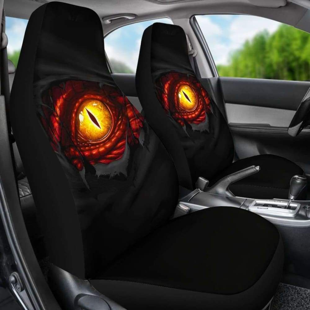 Dragon Eyes 3D Car Seat Covers - Amazing Best Gift Ideas 103709