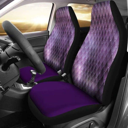 Dragon Glitter Purple Car Seat Covers 103709