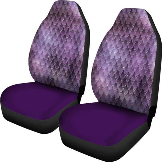 Dragon Glitter Purple Car Seat Covers 103709