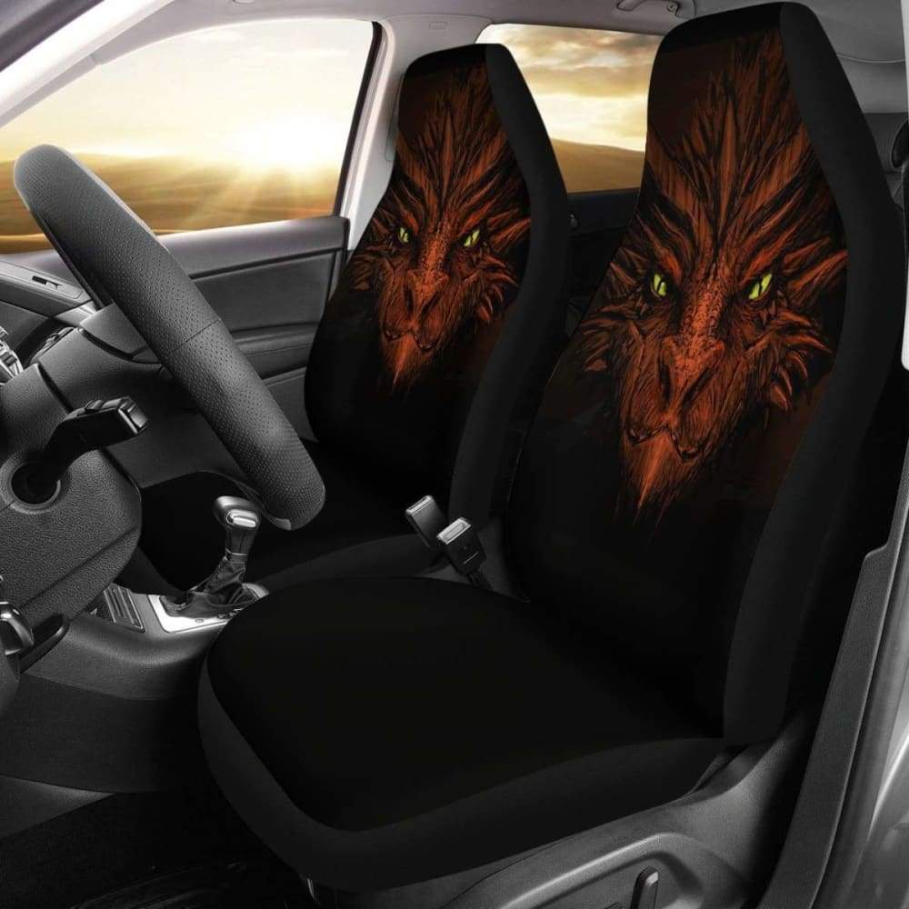 Dragon Red Heads Car Seat Covers - Amazing Best Gift Ideas 103709