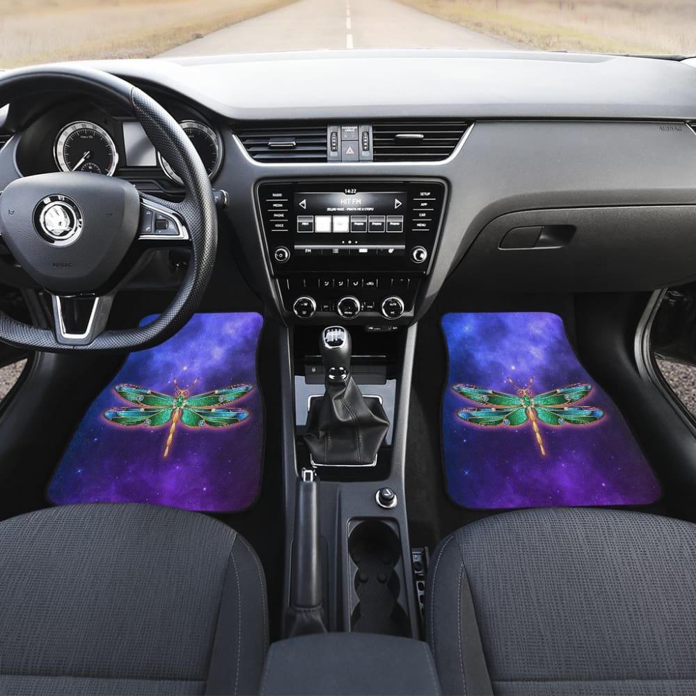 Dragonfly Galaxy Car Floor Mats 211802