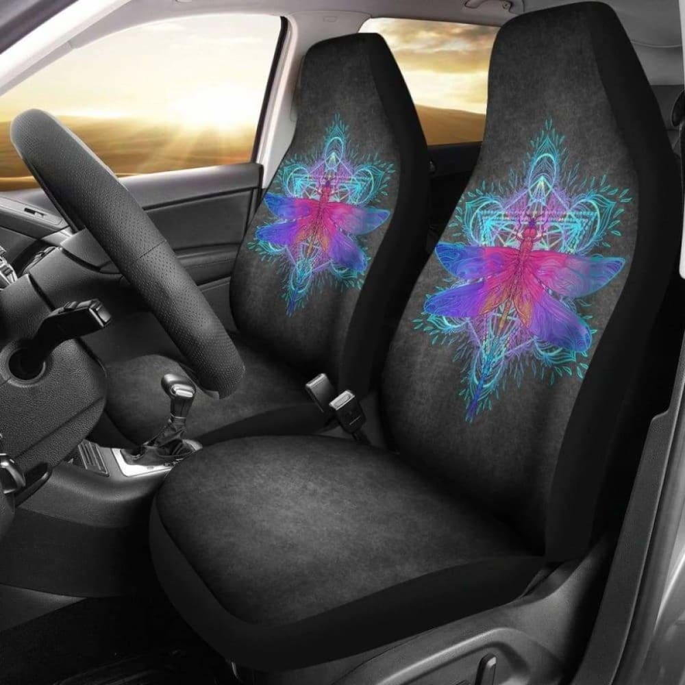 Dragonfly Mandala Car Seat Covers 135711