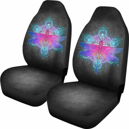 Dragonfly Mandala Car Seat Covers 135711