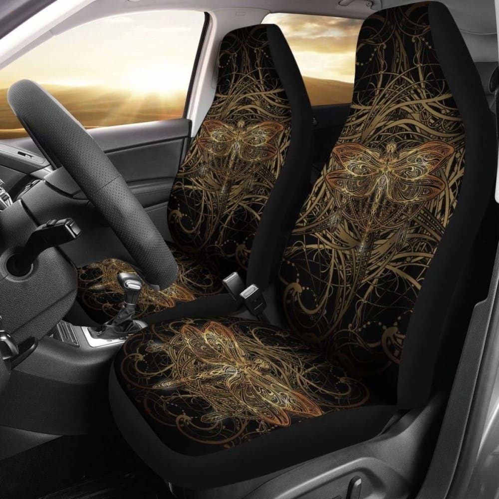 Dragonfly Mandala Car Seat Covers 135711