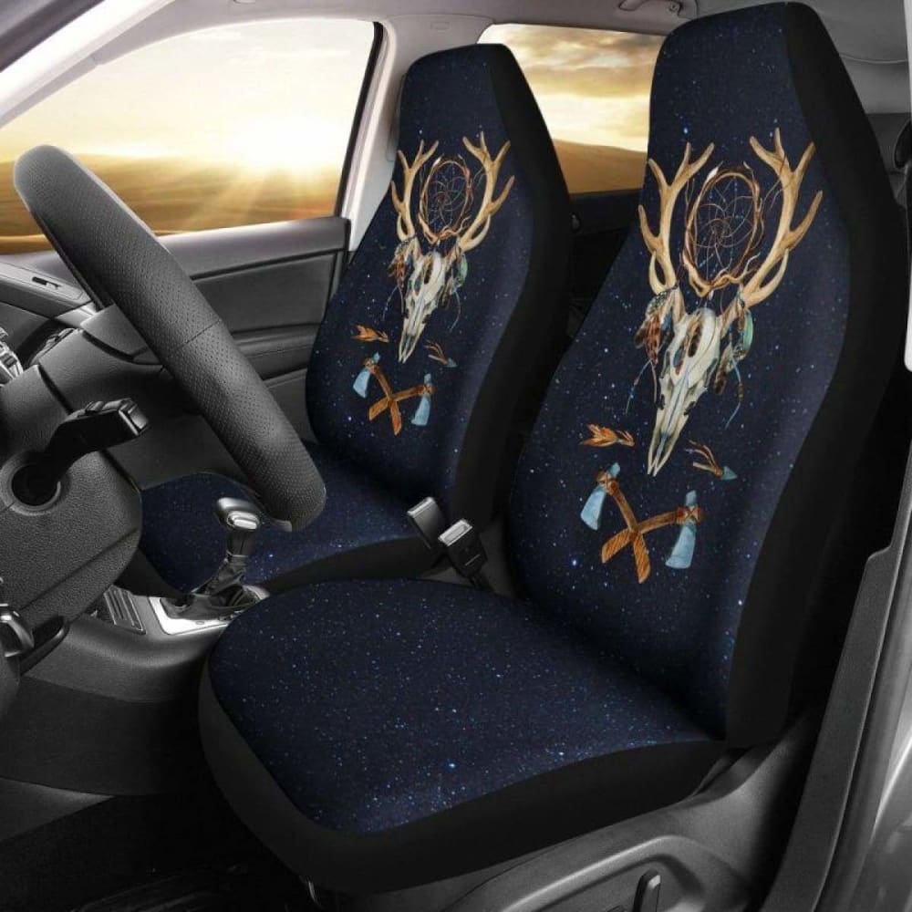 Dream Catcher Galaxy Car Seat Covers 102918 - YourCarButBetter