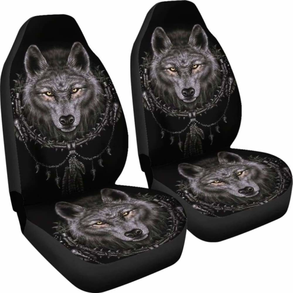 Dream Catcher Wolf Car Seat Covers 201726