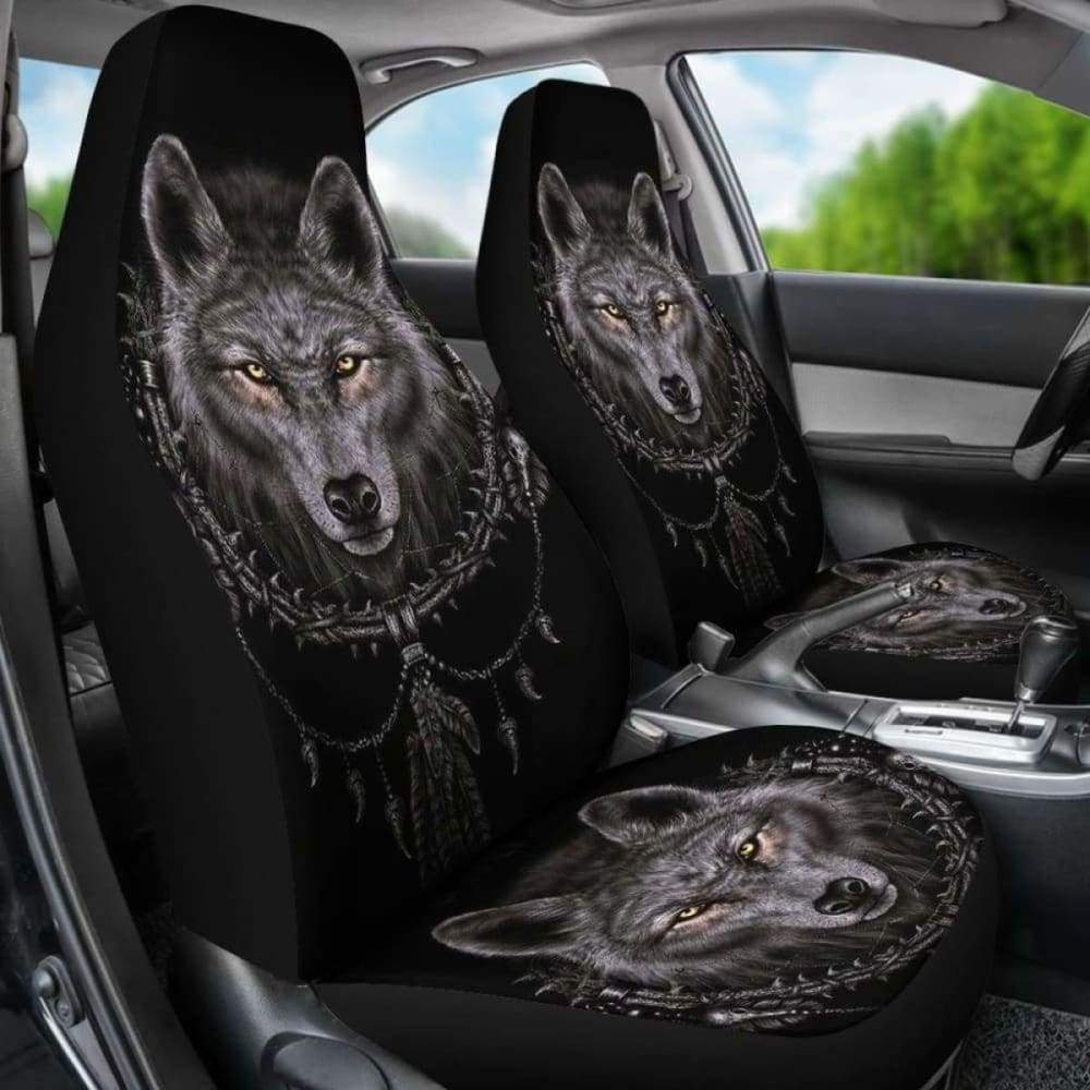 Dream Catcher Wolf Car Seat Covers 201726