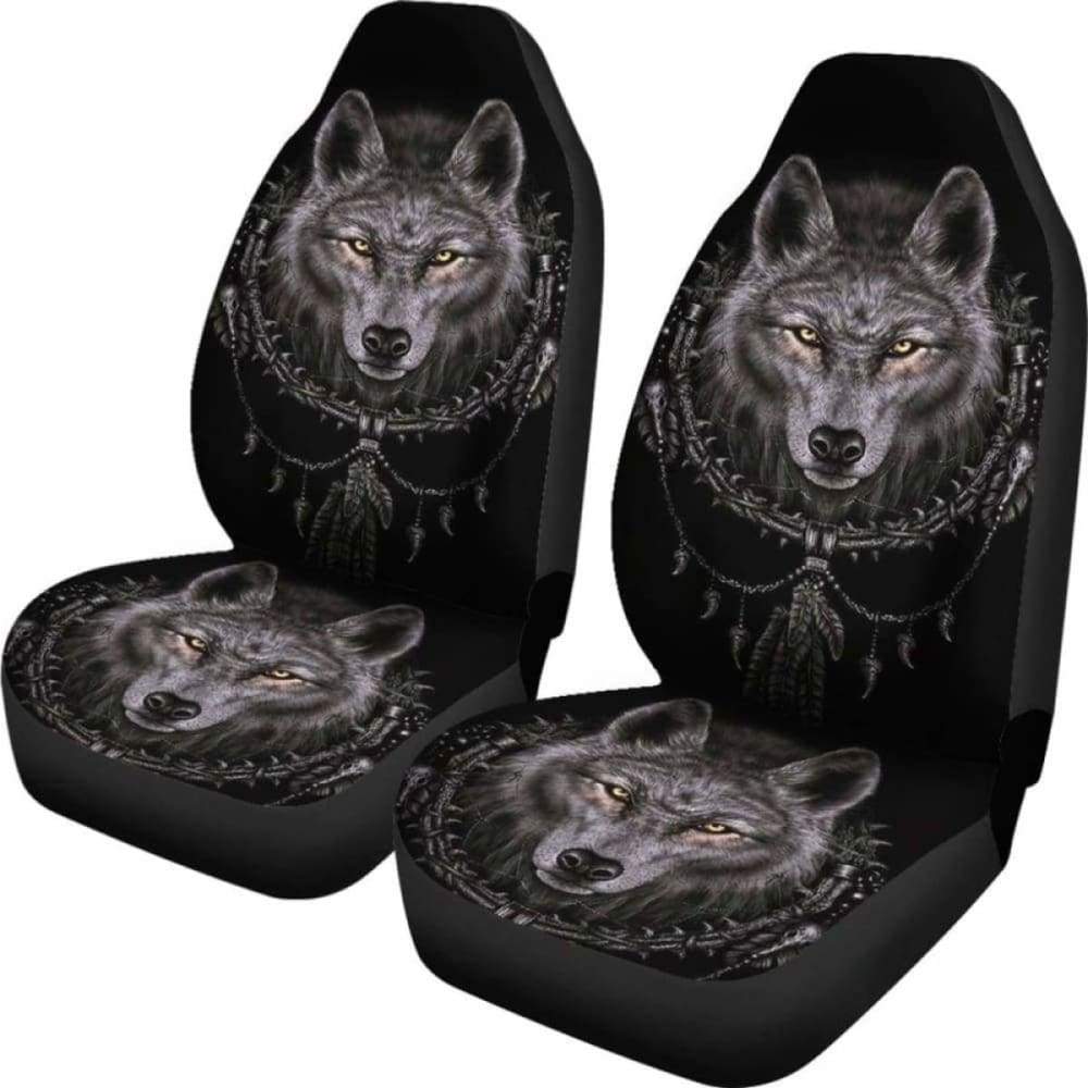 Dream Catcher Wolf Car Seat Covers 201726