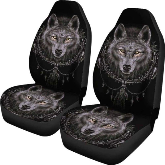 Dream Catcher Wolf Car Seat Covers 201726
