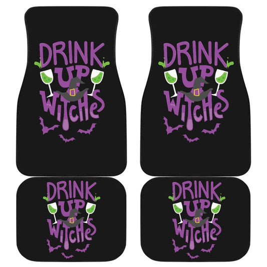 Drink Up Witches Car Floor Mats 212203 - YourCarButBetter