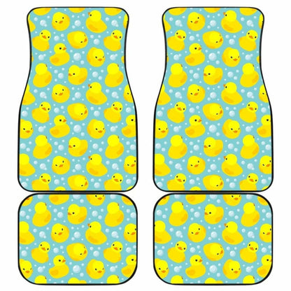 Duck Pattern Print Design 03 Front And Back Car Mats 181703 - YourCarButBetter