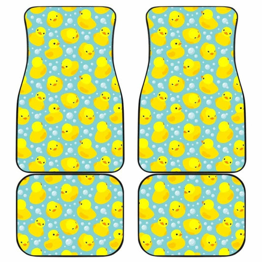 Duck Pattern Print Design 03 Front And Back Car Mats 181703 - YourCarButBetter