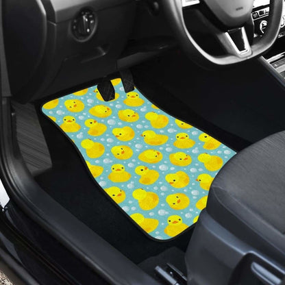 Duck Pattern Print Design 03 Front And Back Car Mats 181703 - YourCarButBetter