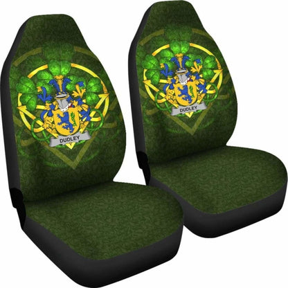 Dudley Ireland Car Seat Cover Celtic Shamrock (Set Of Two) 154230 - YourCarButBetter