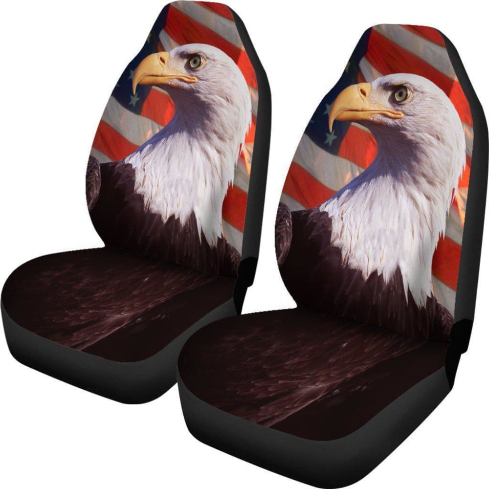 Eagle American Flag Seat Covers 103131 - YourCarButBetter