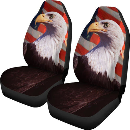 Eagle American Flag Seat Covers 103131 - YourCarButBetter